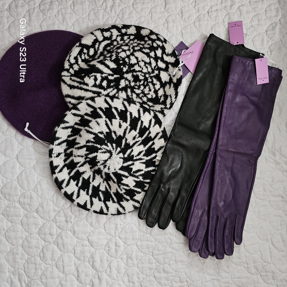 Sergio Hudson for Target Beret and Gloves Bundle.